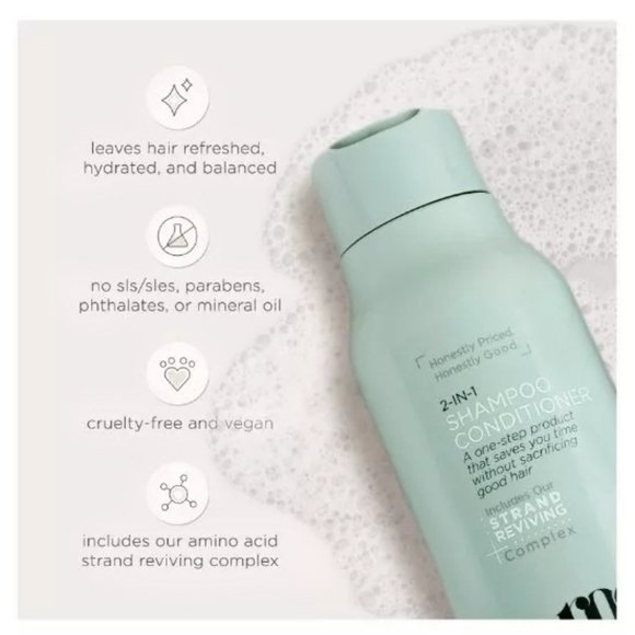 NEW Root to End 2 in 1 Shampoo Conditioner 13 fl oz 3 Pack - Picture 4 of 4